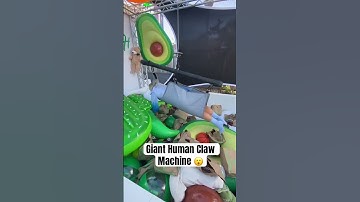 Thumbnail of OMG ITS A REAL HUMAN CLAW MACHINE #shorts