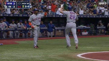 NYM@TB: Murphy ties game at 2 with a solo home run