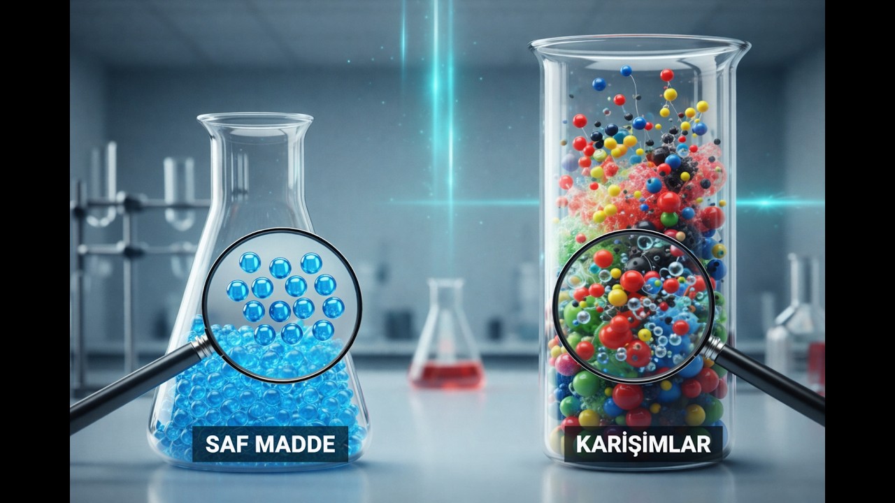 Saf Madde ve Karışımlar | 5 Dakikada Öğren!