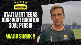 Download lagu MUST WATCH!! IGOR TOLIC DELIVERS A STERN MESSAGE TO BOBOTOH AT PERSIB'S FIRST TRAINING SESSION..