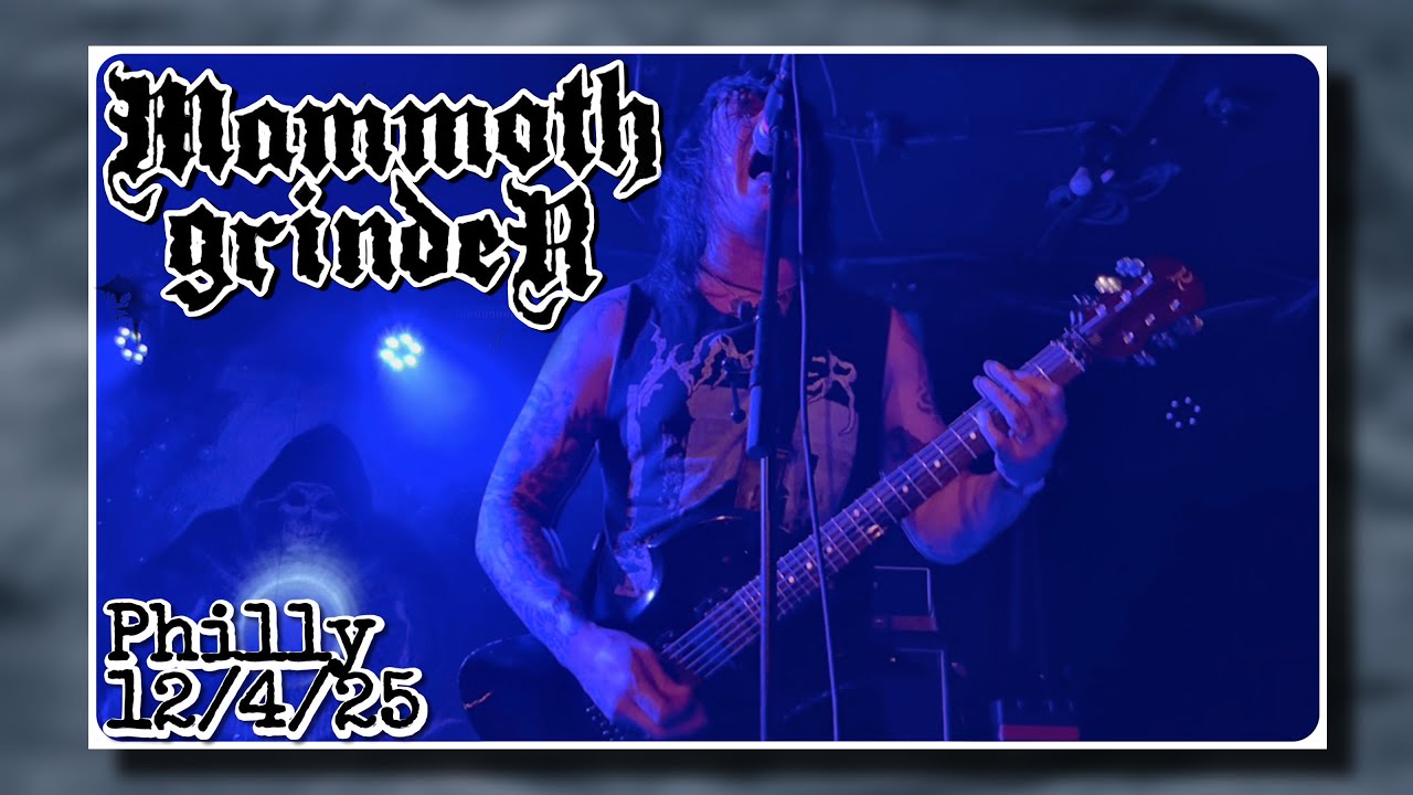 Mammoth Grinder "Decrease The Peace / Underworlds" @ Underground Arts- Philadelphia, PA 12/4/25