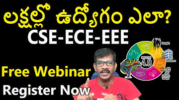 How to get high paid job- EEE-ECE-CSE |Journey with Joga Rao | Free Webinar | 4.O Industry Skills |