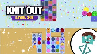Knit Out Level 341 | Walkthrough | No Boosters