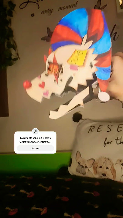 ɢᴜᴇss ᴍʏ ᴀɢᴇ ʙʏ ʜᴏᴡ ɪ ᴍᴀᴋᴇ ᴅʀᴀɢᴏɴ ᴘᴜᴘᴘᴇᴛs#fyp#dragonpuppets#dragons#question#viral#trend#youtube