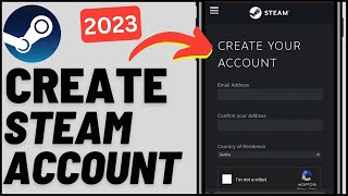 How to Create Steam Account on Mobile 2023