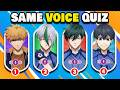 🤔🔊 Guess The BLUE CHARACTER with SAME VOICE with another ANIME. || Anime Quiz @brainitquiz