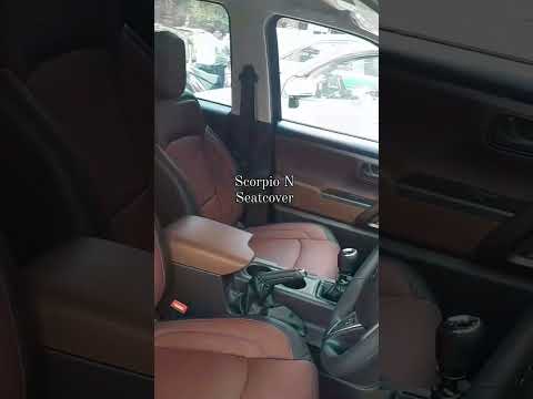 scorpio N seatcover