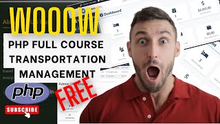 FREE BUS TRANSPORTATION MANAGEMENT SYSTEM  PHP PROGRAMMING TUTORIAL FULL COURSE SOMALI