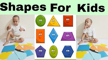 Shapes For Kids| Names Of Geometric Shapes|Shapes In English| Glamorous Mayra