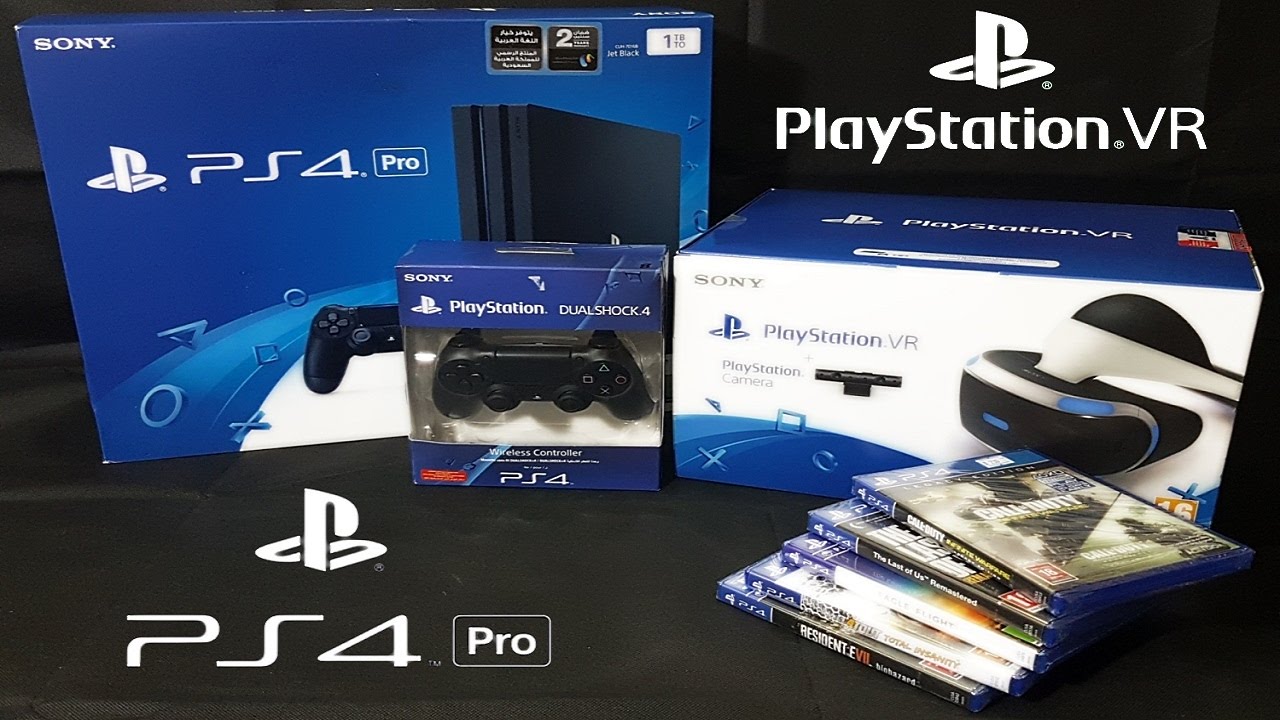 USED) Playstation 4 Pro Limited Edition with PSVR – Hidden Buy