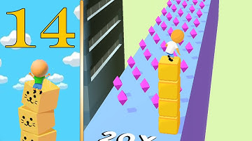 Cube Surfer! (IOS/Android) Gameplay Walkthrough All Levels Eps 14 #Shorts