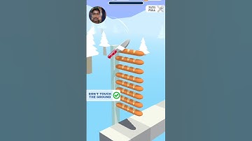 Slice It All Gameplay! Satisfying ASMR slicing game Level 300 #sliceltall #shorts