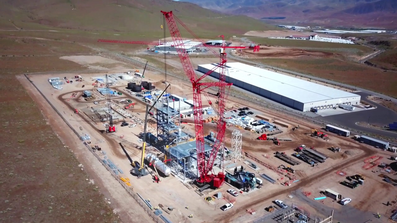 Sierra Biofuels Plant Construction - Steam Reformer Lift