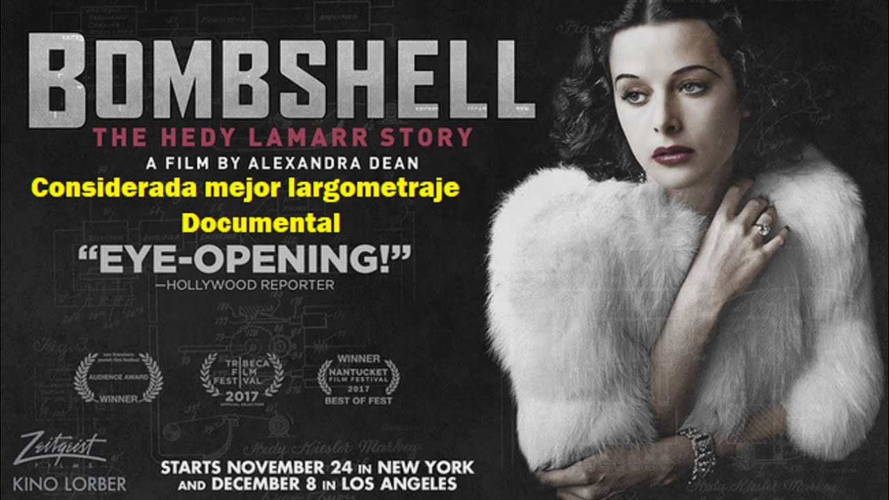 La historia de Hedy Lamarr DOCUMENTAL: Bombshell 2017 Español - YouTube