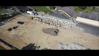 Drone Flyover - Construction Hyperlapse - (6-4-20)