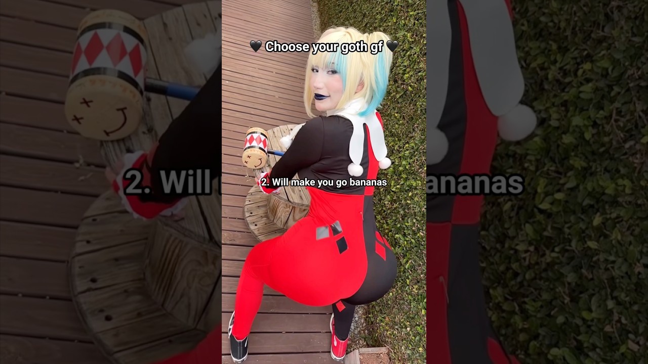 Choose your fighter 😳 #halloween #hoteltransylvania #harleyquinn #teentitans #cosplay