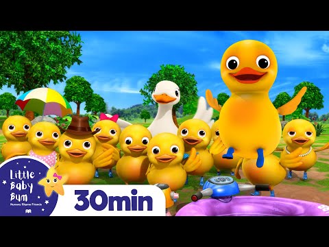 10 Little Ducks More Nursery Rhymes And Kids Songs | Little Baby Bum