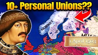 PERSONAL UNIONS ONLY challenge in EU4 is INSANE!