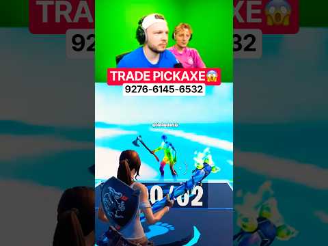 Trade PICKAXE 😱 #fortnite #shorts #fortniteclips