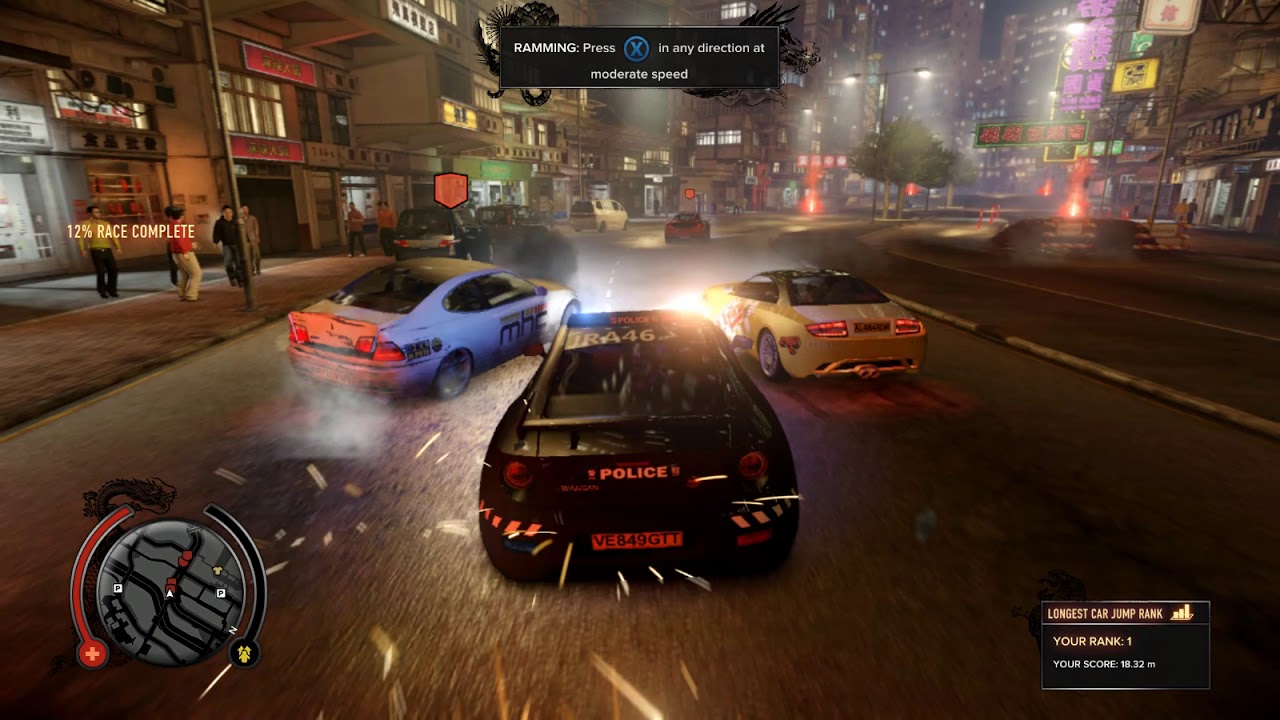 Sleeping Dogs Definitive Edition Stop car racing YouTube