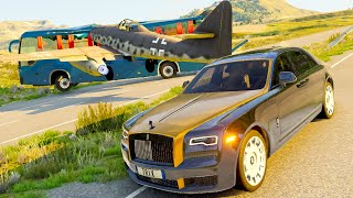 Plane Emergency Landing on Highway and other Accidents #2 😱 BeamNG.Drive