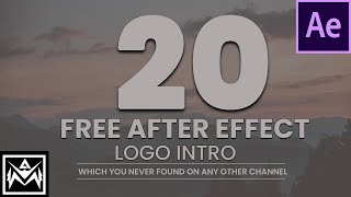 Best 20 Free After Effect Logo Intro Templates | Copyright free