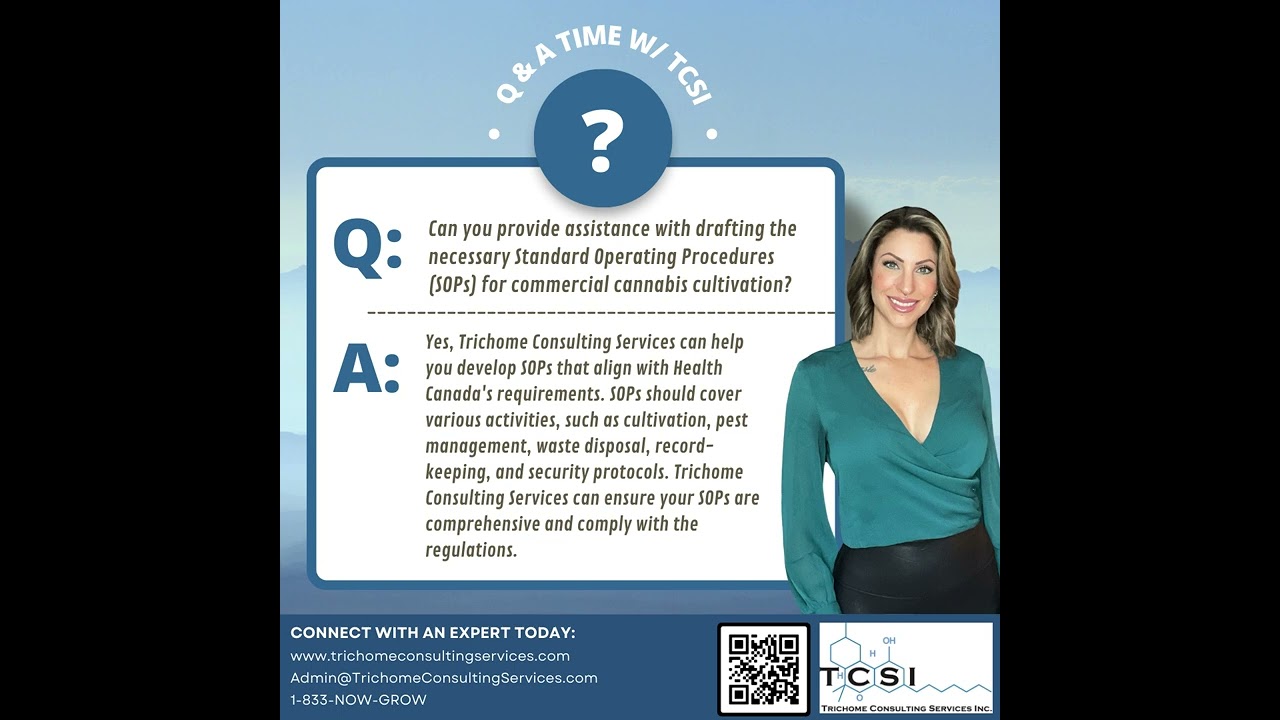 TCSI - 10 Commonly Asked Q's - Applying for a HC Micro Cannabis Cultivation License