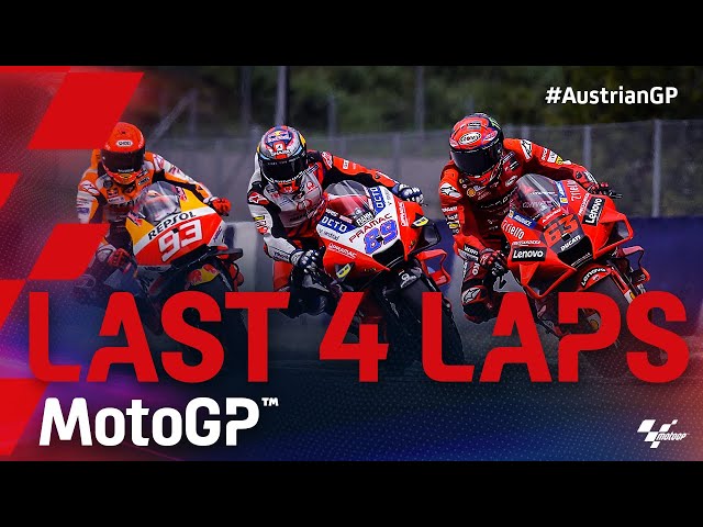 MotoGP™ Last 4 Laps | 2021 #AustrianGP class=