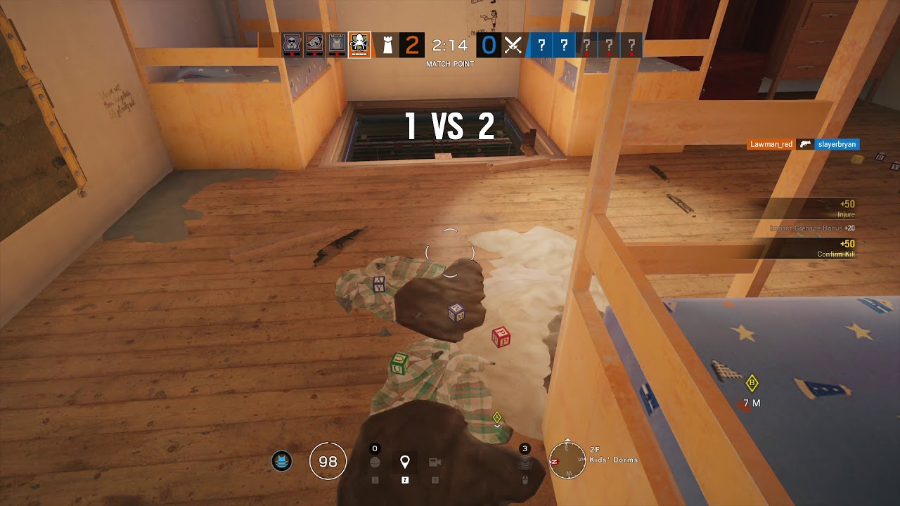 Rainbow Six Siege Clutching a 1 Vs. 5 - YouTube