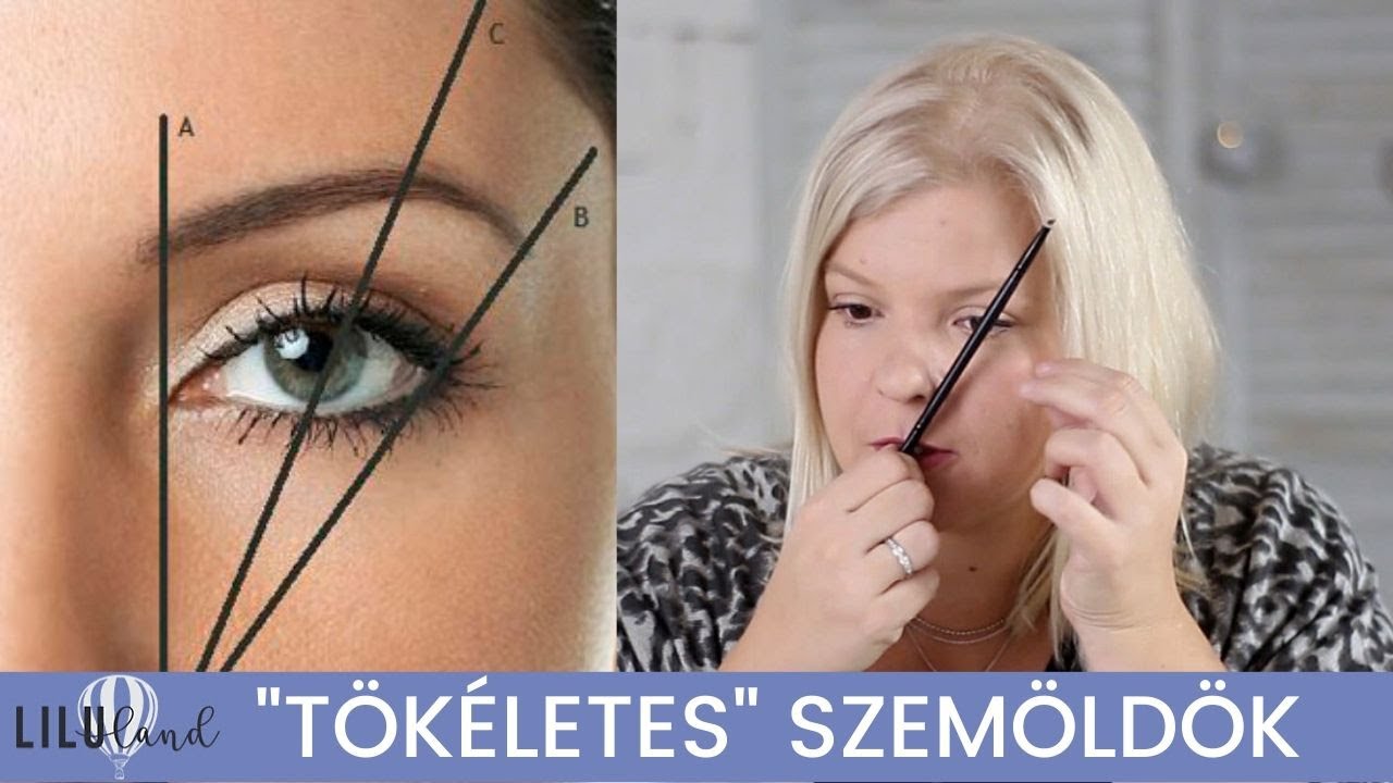 MEGPRÓBÁLTUK MEGRAJZOLNI A TÖKÉLETES SZEMÖLDÖKÖT! 🧐🤩 | LILULAND