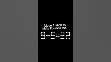 Move 1 matchstick to make equation true | Brain test #matchsticks #mathpuzzle #shorts