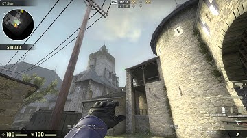 Cobblestone B-Plat/Blong smoke from CT Spawn