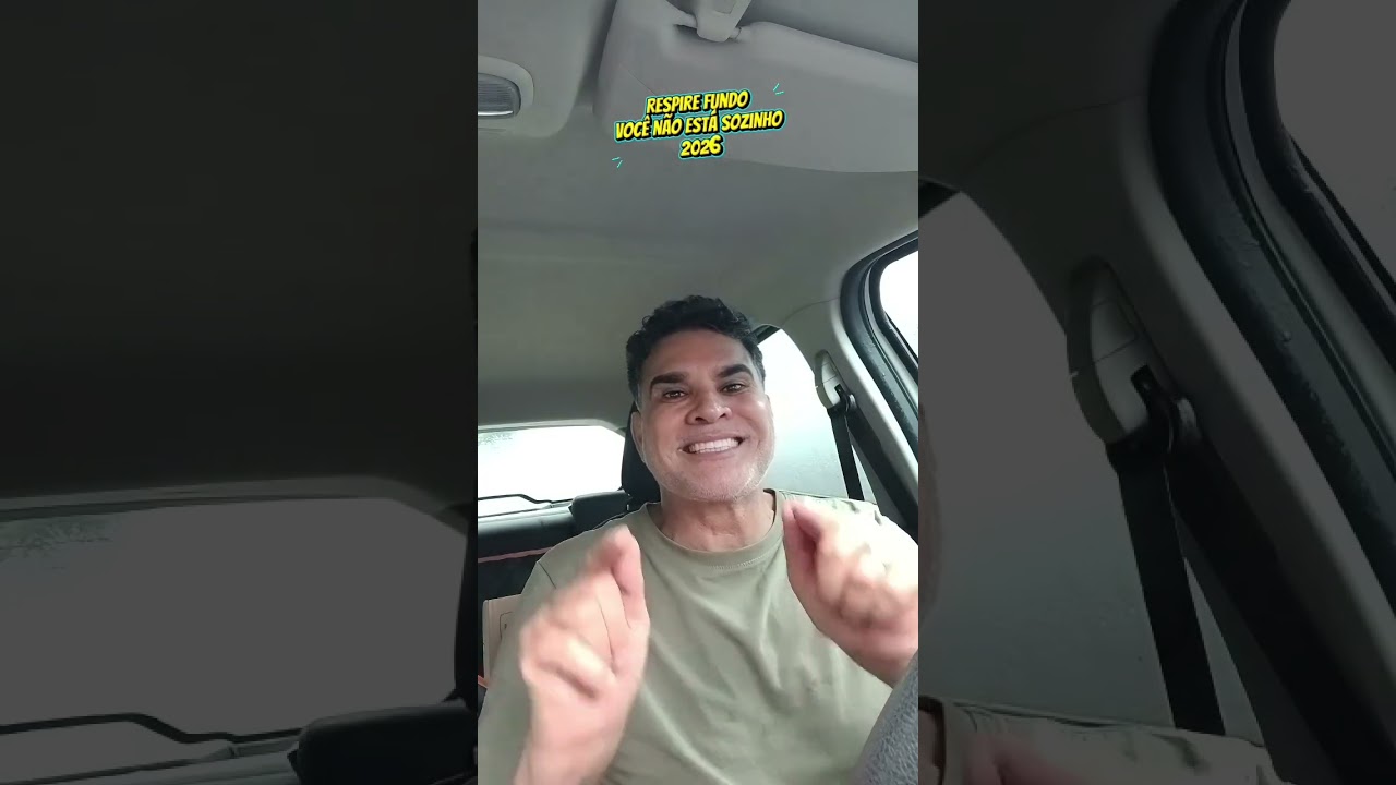 RESPIRE FUNDO VOCÊ NÃO ESTÁ SOZINHO 