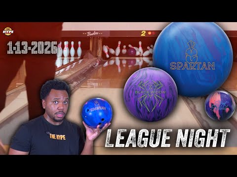 League Night | Ebonite Spartan Does Work! | 1-13-2026