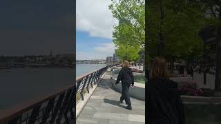 Trip to Serbia in April 2026. Promenade in Belgrade near Screwdriver. #serbia #belgrade #screwdriver