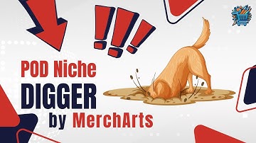Print On Demand Niche Digger - How To Find Profitable Sub-Niches Using AI Tools - MerchArts