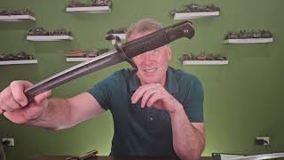 Brytyjski Bagnet Jataganowy Enfield 1860