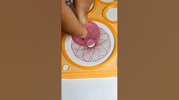 Magic Ruler | Design Ruler | Pattern7 | Spirograph | design | art | drawing | Design Shorts #shorts