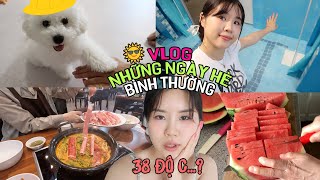 ️Vlog Những ngày hè bình thườngㅣHẹn hò cuối tuầnㅣNgày đầu tiên ở trường mẫu giáo cúnㅣThăm nhà bố mẹ