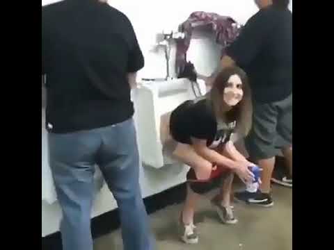in public peeing Teen
