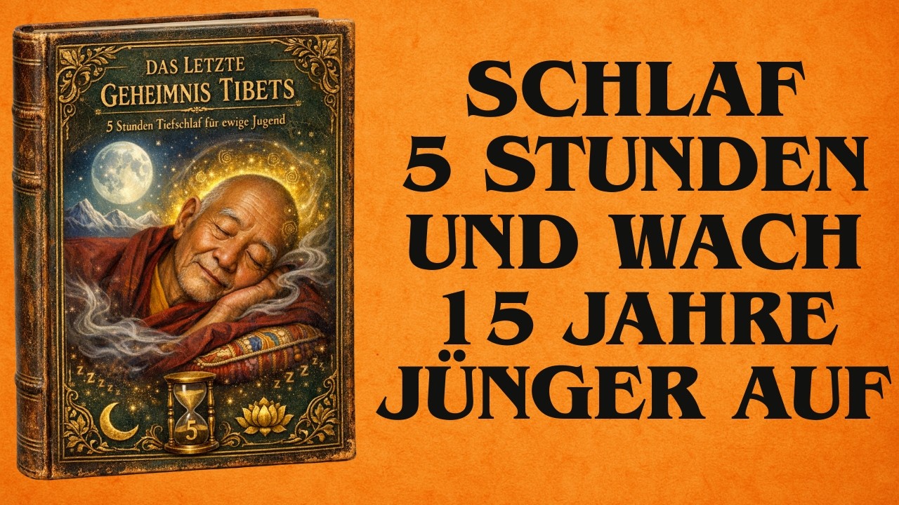 Das letzte Geheimnis Tibets: 5 Stunden Tiefschlaf, der Zellen um 15 Jahre verjüngt (Hörbuch)