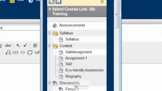 Adding Announcements / Blackboard Tutorial