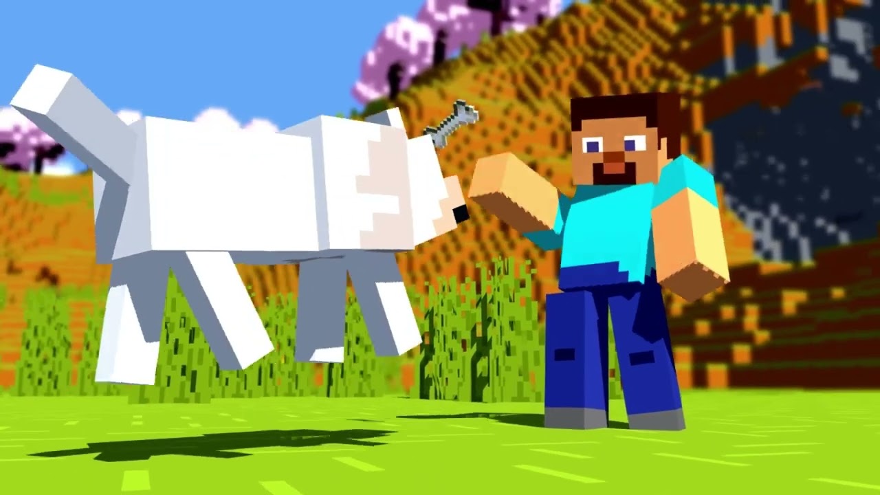 taming a dog (mine imator test)