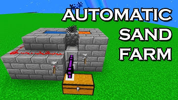 Automatic Gravel and Sand Farm - SkyFactory 5