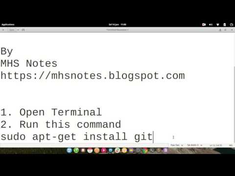 How To Install Git in Linux Ubuntu elementary OS Linux Mint