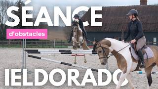 Séance de saut : LE TRAVAIL D'HIVER CONTINUE 🐎✨