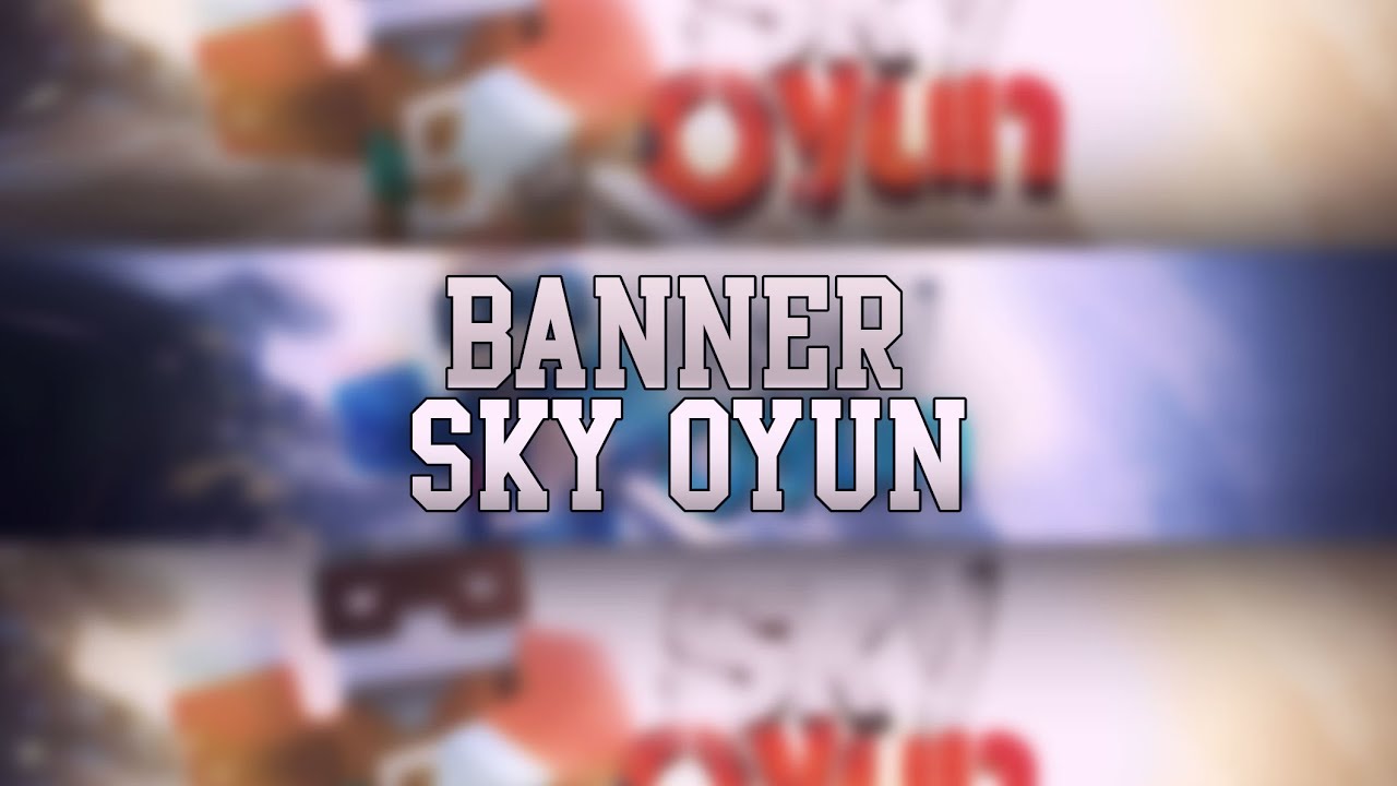 SpeedArt♦2D Minecraft Banner♦SkyOyun