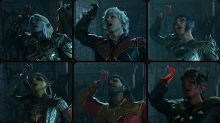 Who fakes better? Everyone pretending to be ill | Baldur's Gate 3