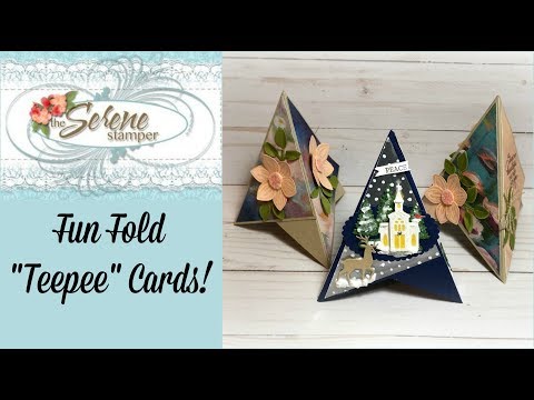"teepee"-fun-fold-cards!