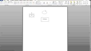 ER Diagram in MS Word Part 2- Creating An Atomic Attribute